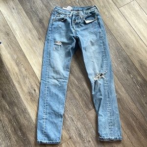 Levi 501 skinny jeans